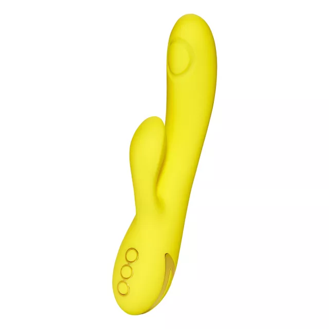 San Diego Seduction 10-Function Rechargeable Waterproof Rabbit Vibrator - 8 Inch at Spencer's