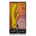 San Diego Seduction 10-Function Rechargeable Waterproof Rabbit Vibrator - 8 Inch at Spencer's