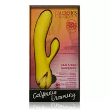 San Diego Seduction 10-Function Rechargeable Waterproof Rabbit Vibrator - 8 Inch at Spencer's