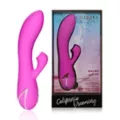 Malibu Minx 10-Function Rechargeable Waterproof Suction Rabbit Vibrator - 8 Inch at Spencer's
