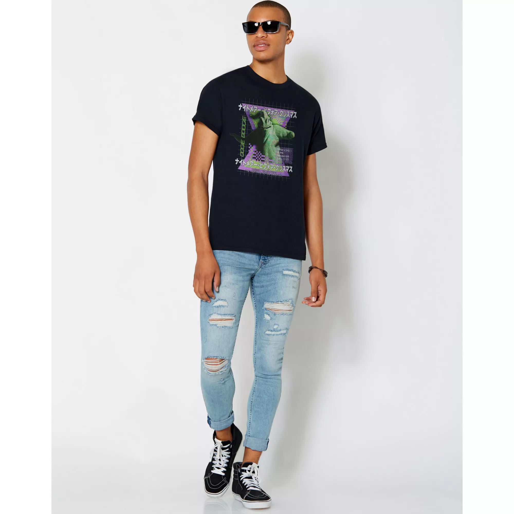 Pixel Oogie Boogie T Shirt - The Nightmare Before Christmas at Spencer's