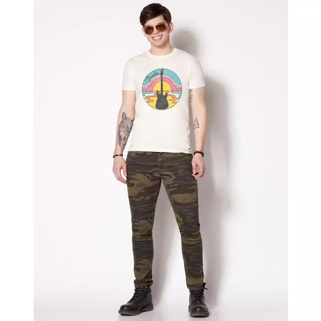 Sunny Fender T Shirt at Spencer's