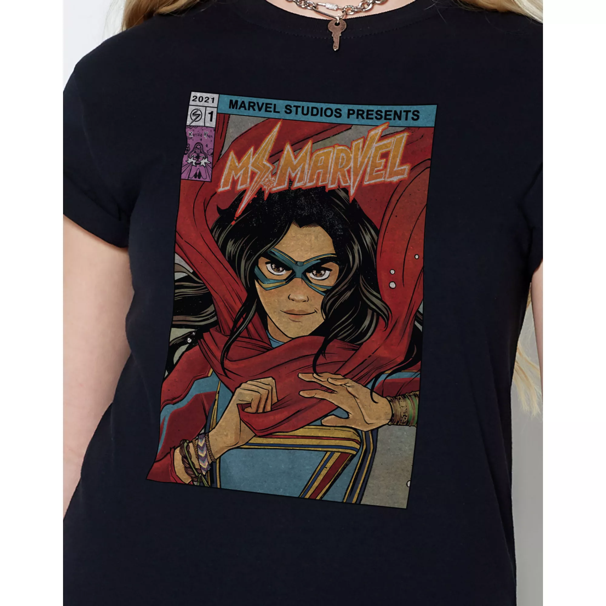 Ms. Marvel T Shirt - Marvel at Spencer's