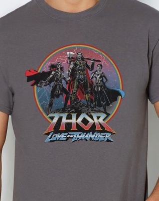 Characters Thor Love and Thunder T Shirt - Marvel