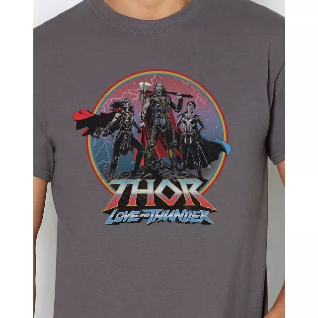 Characters Thor Love and Thunder T Shirt - Marvel at Spencer's