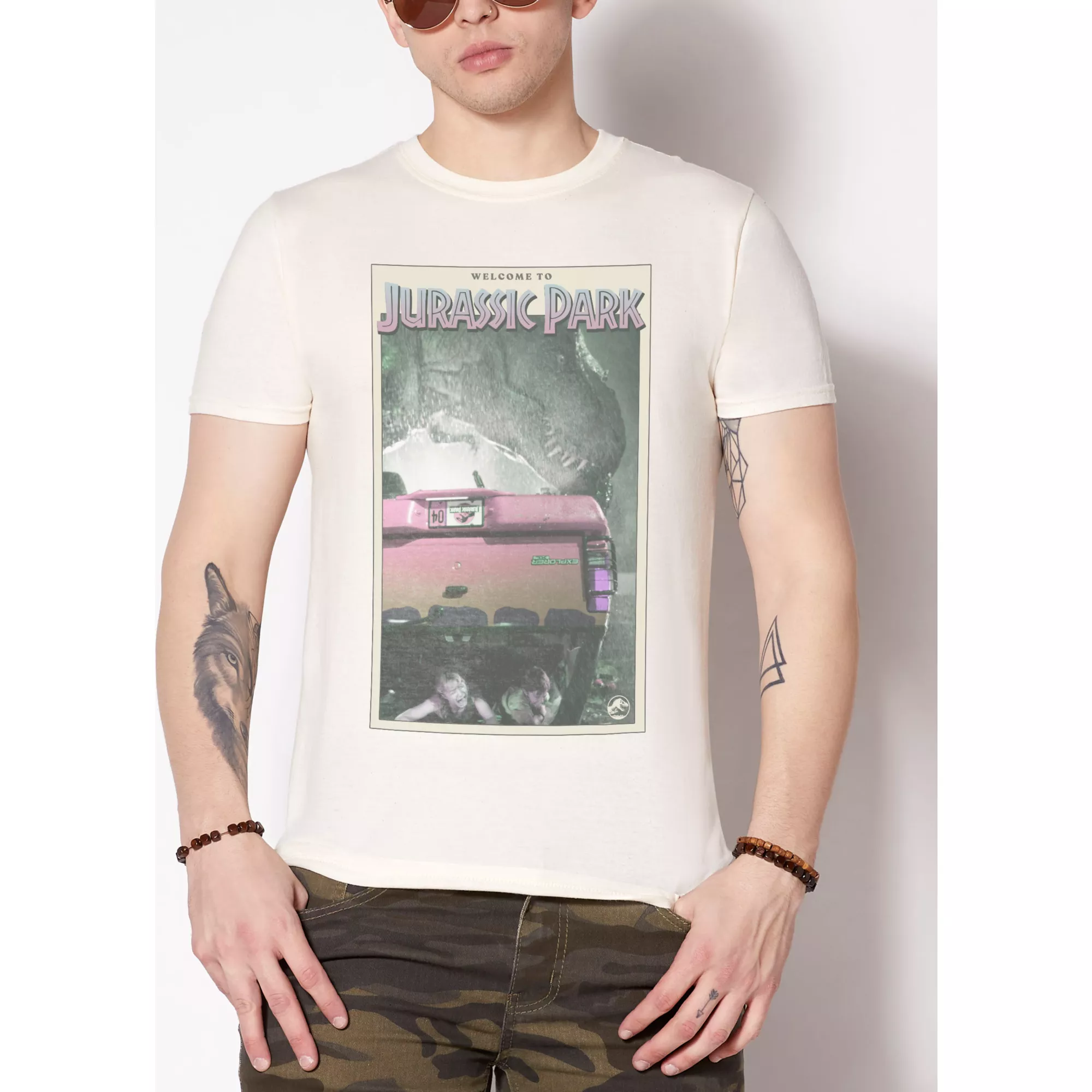 Welcome to Jurassic Park T Shirt at Spencer's