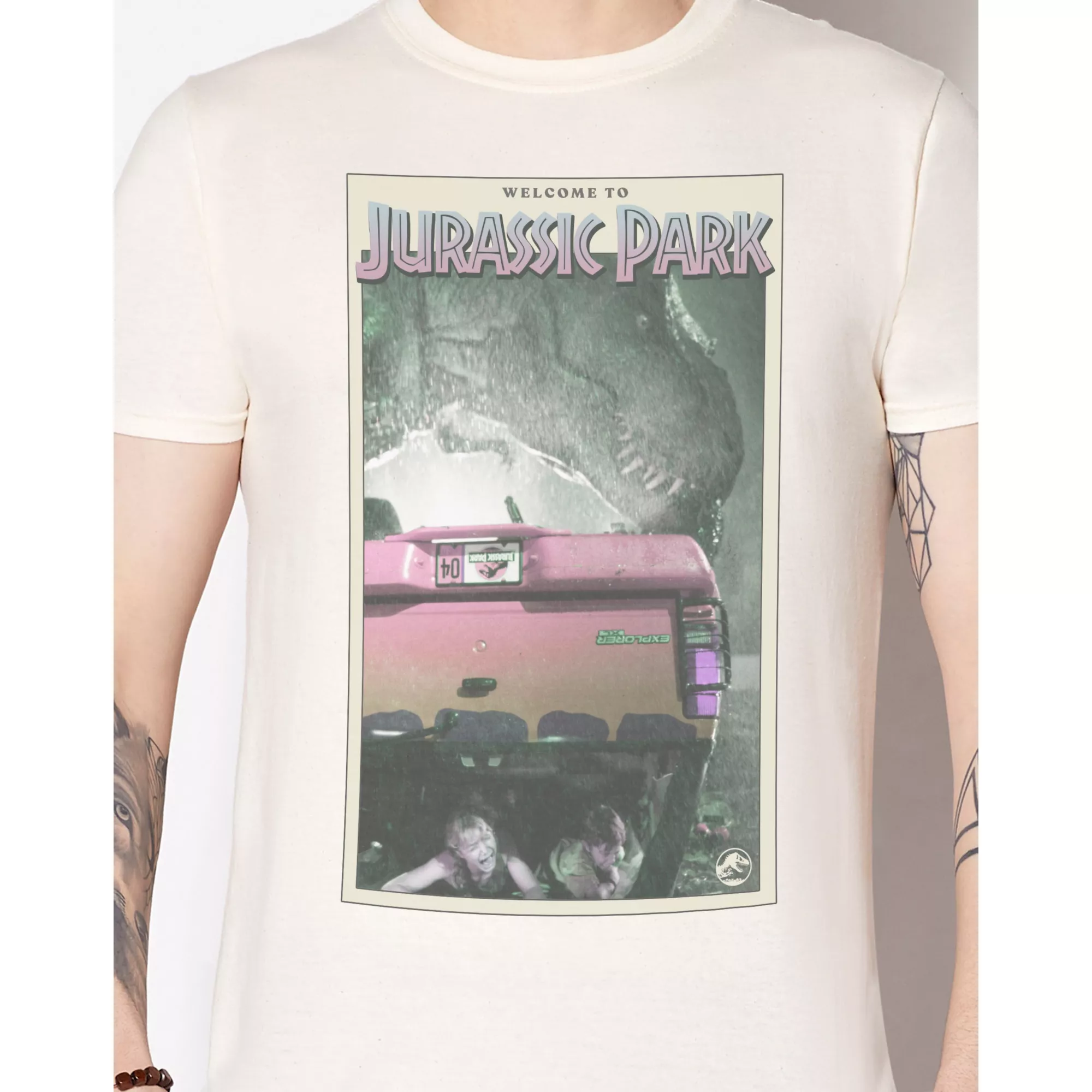 Welcome to Jurassic Park T Shirt at Spencer's
