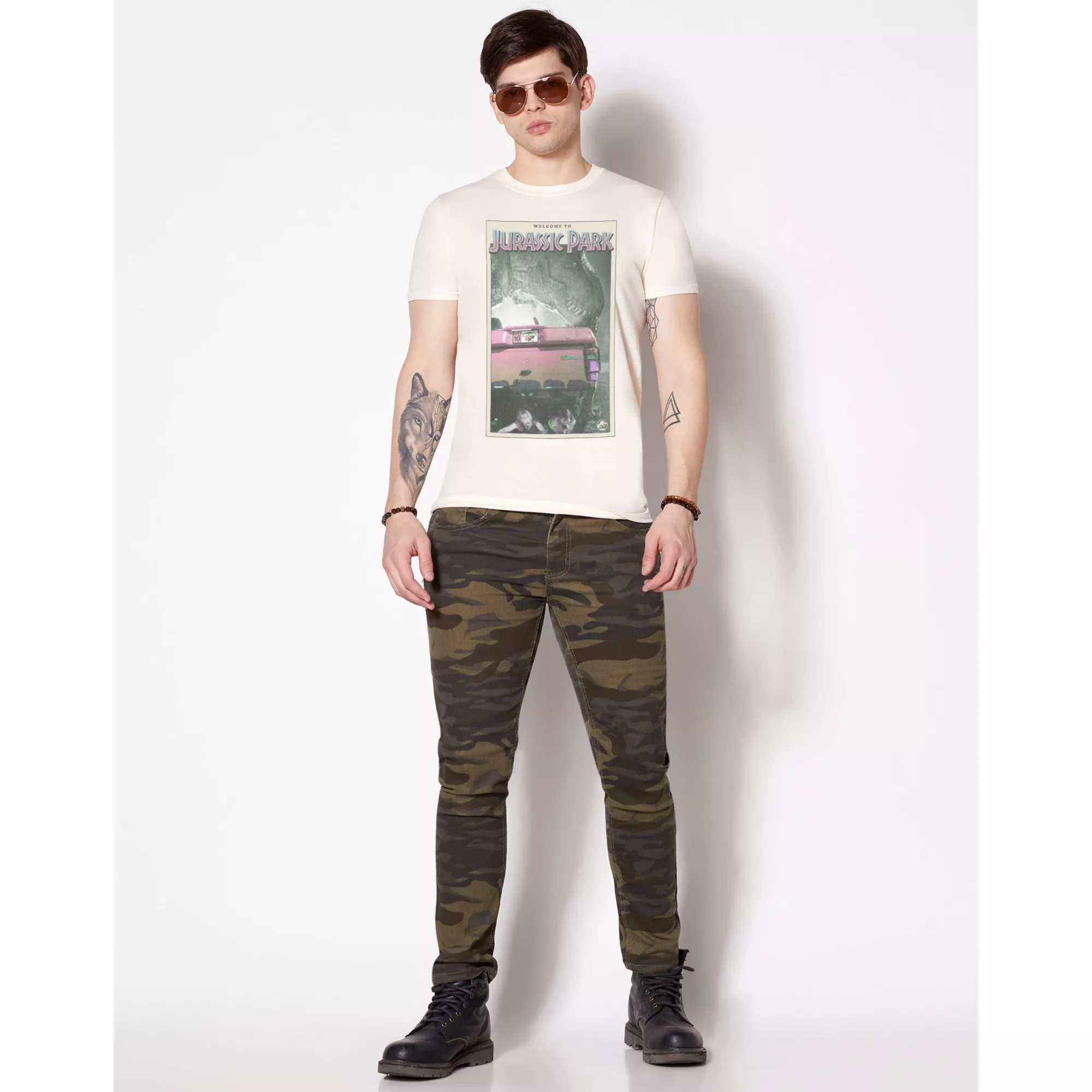 Welcome to Jurassic Park T Shirt at Spencer's