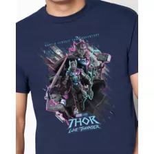 Movie Poster Thor Love and Thunder T Shirt - Marvel at Spencer's