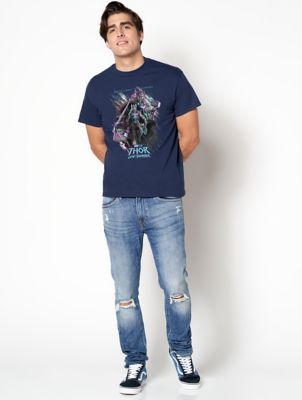 Movie Poster Thor Love and Thunder T Shirt - Marvel