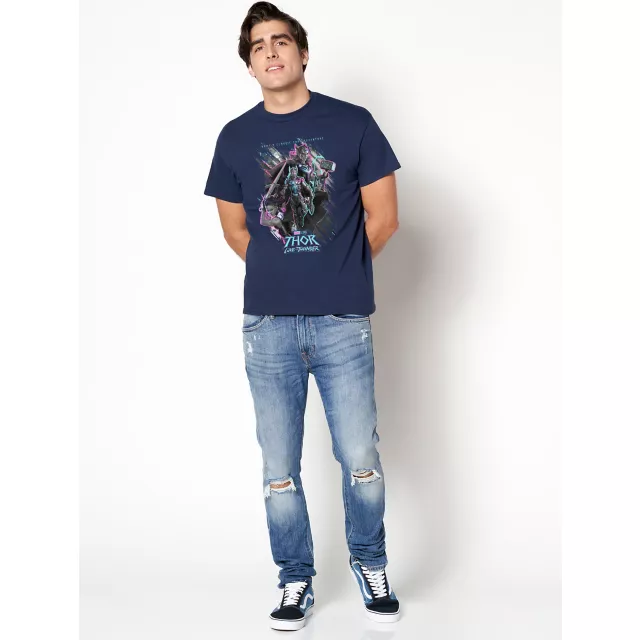Movie Poster Thor Love and Thunder T Shirt - Marvel at Spencer's