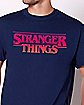 Stranger Things Logo T Shirt