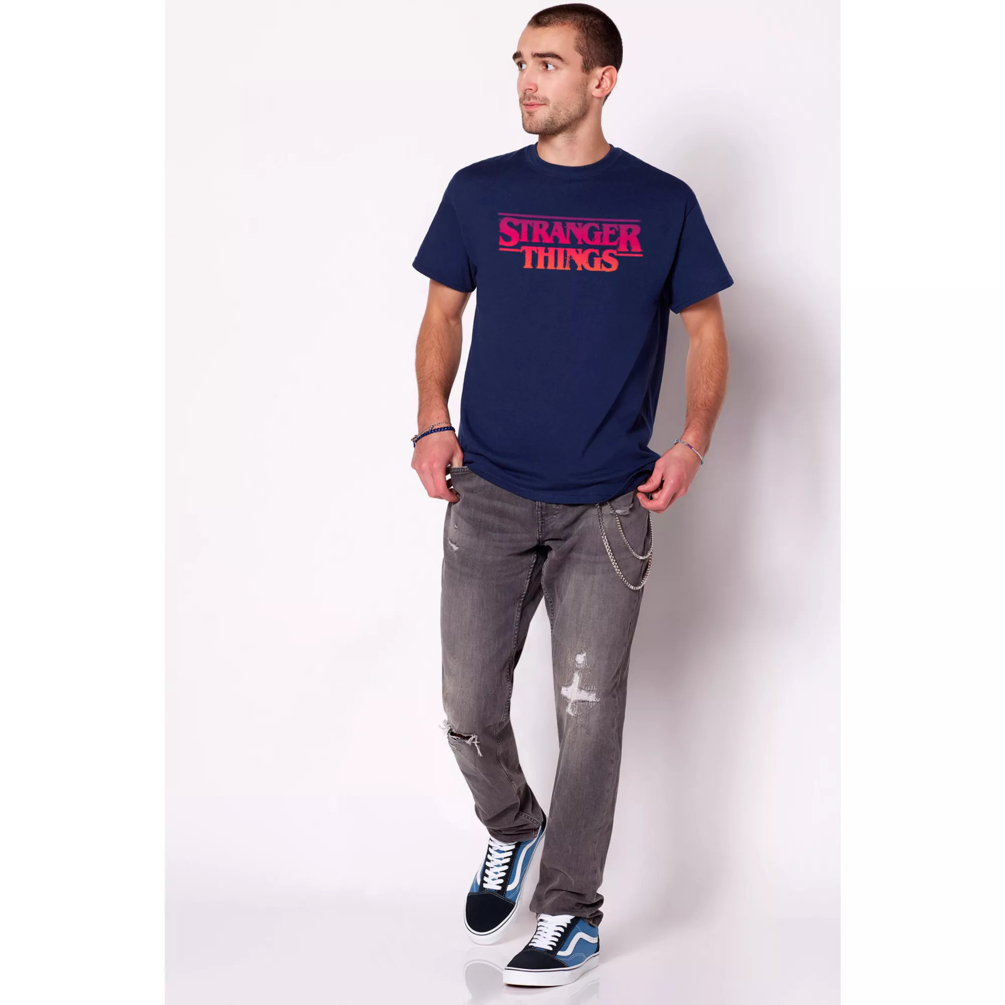 Stranger Things Logo T Shirt at Spencer's