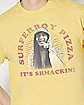 Surferboy Pizza T Shirt - Stranger Things