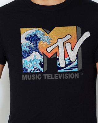 Wave Logo MTV T Shirt