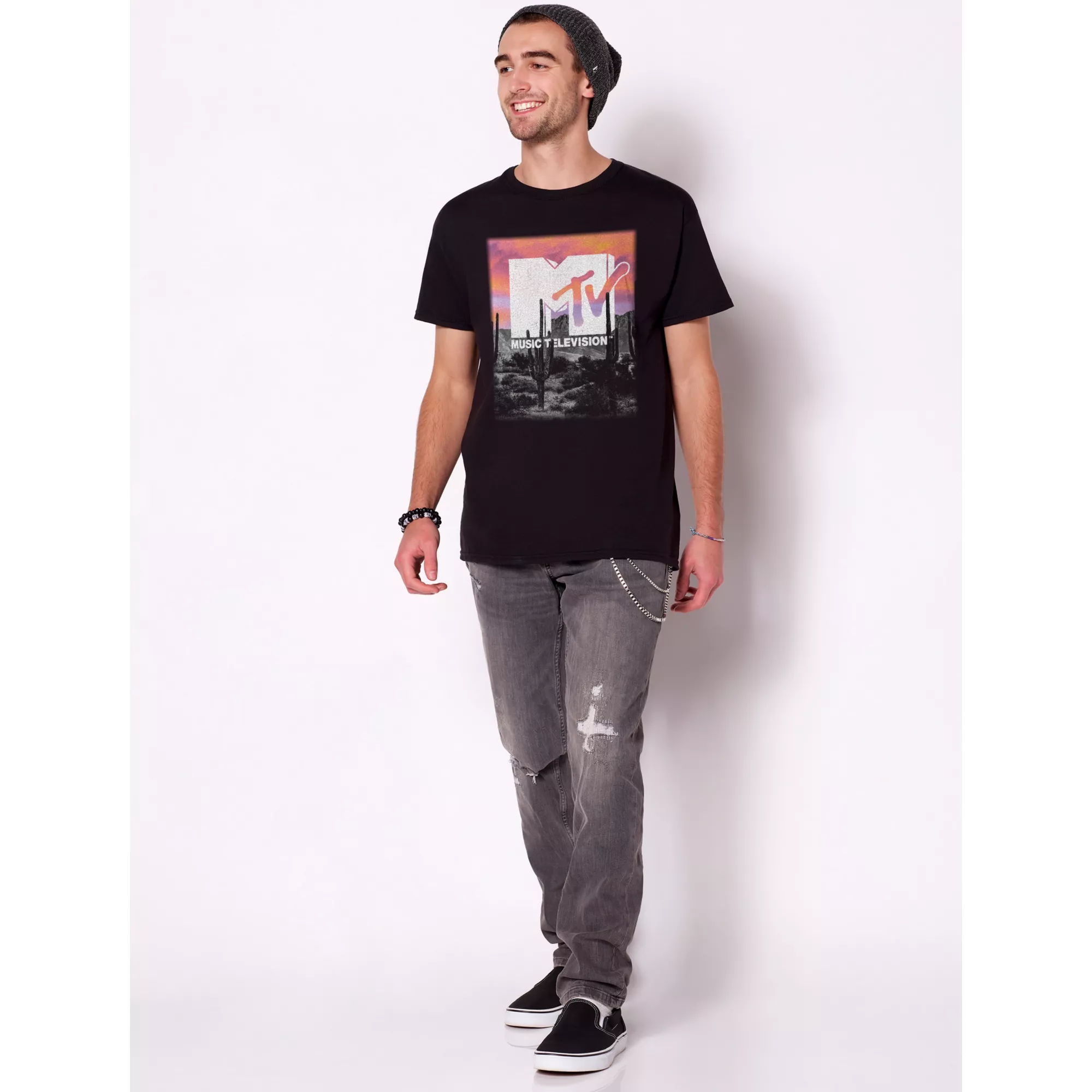 Desert MTV T Shirt at Spencer's