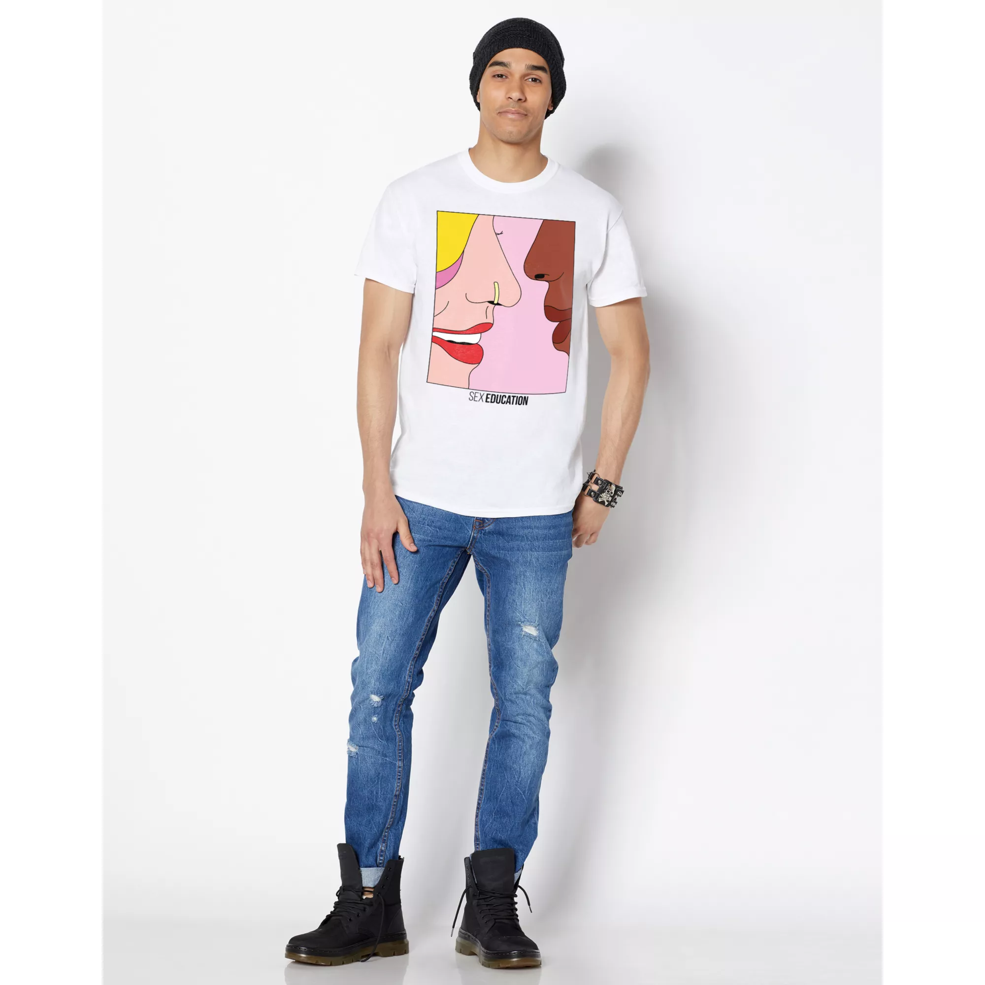 Smiles Sex Education T Shirt at Spencer's