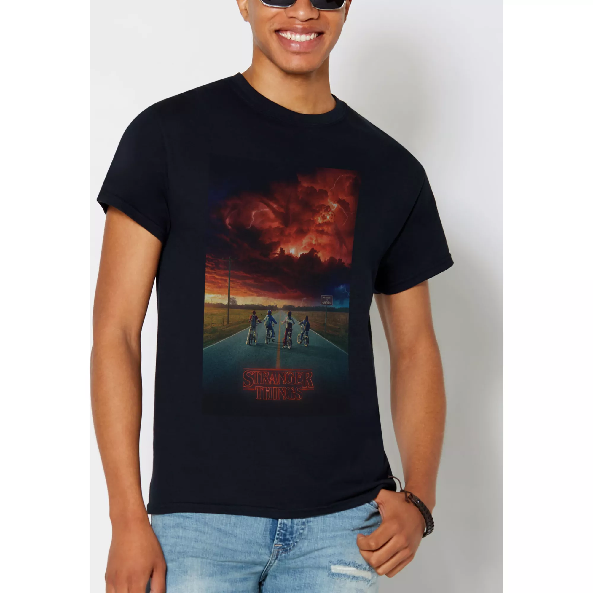 Road Stranger Things T Shirt at Spencer's