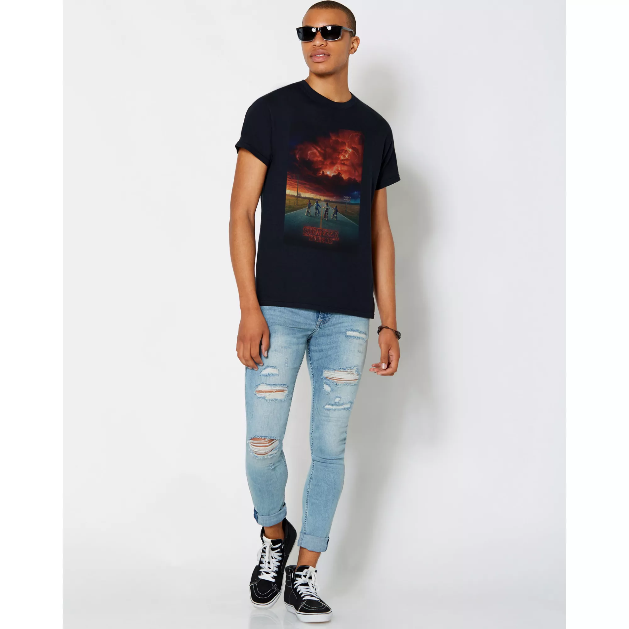 Road Stranger Things T Shirt at Spencer's