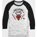 Hellfire Club Raglan T Shirt - Stranger Things at Spencer's
