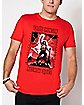 Red Eddie Munson T Shirt - Stranger Things