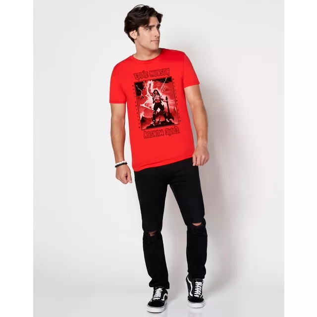 Red Eddie Munson T Shirt - Stranger Things at Spencer's