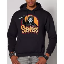 Ghost Face Spencer's Logo Hoodie at Spencer's