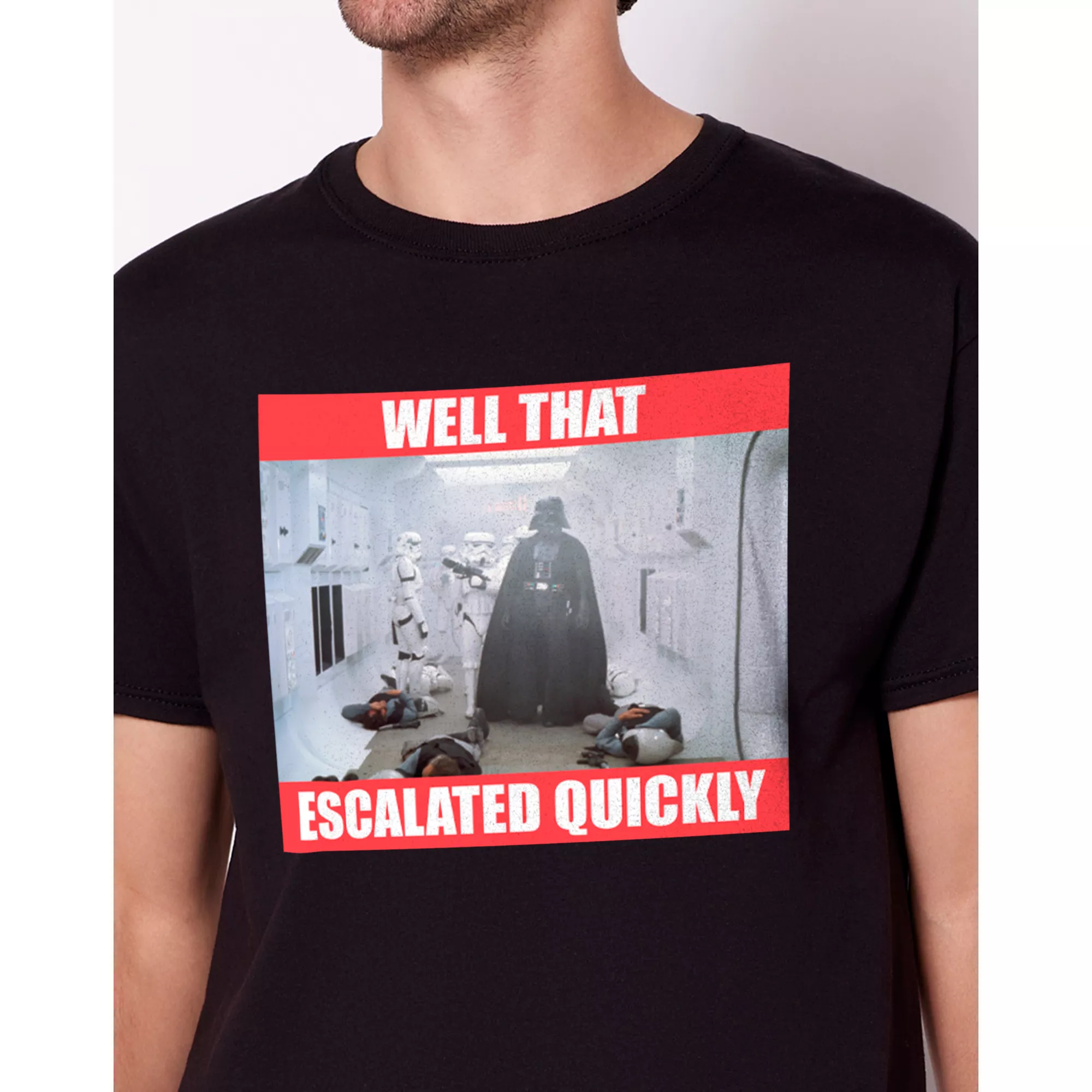 That Escalated Quickly T Shirt - Star Wars at Spencer's