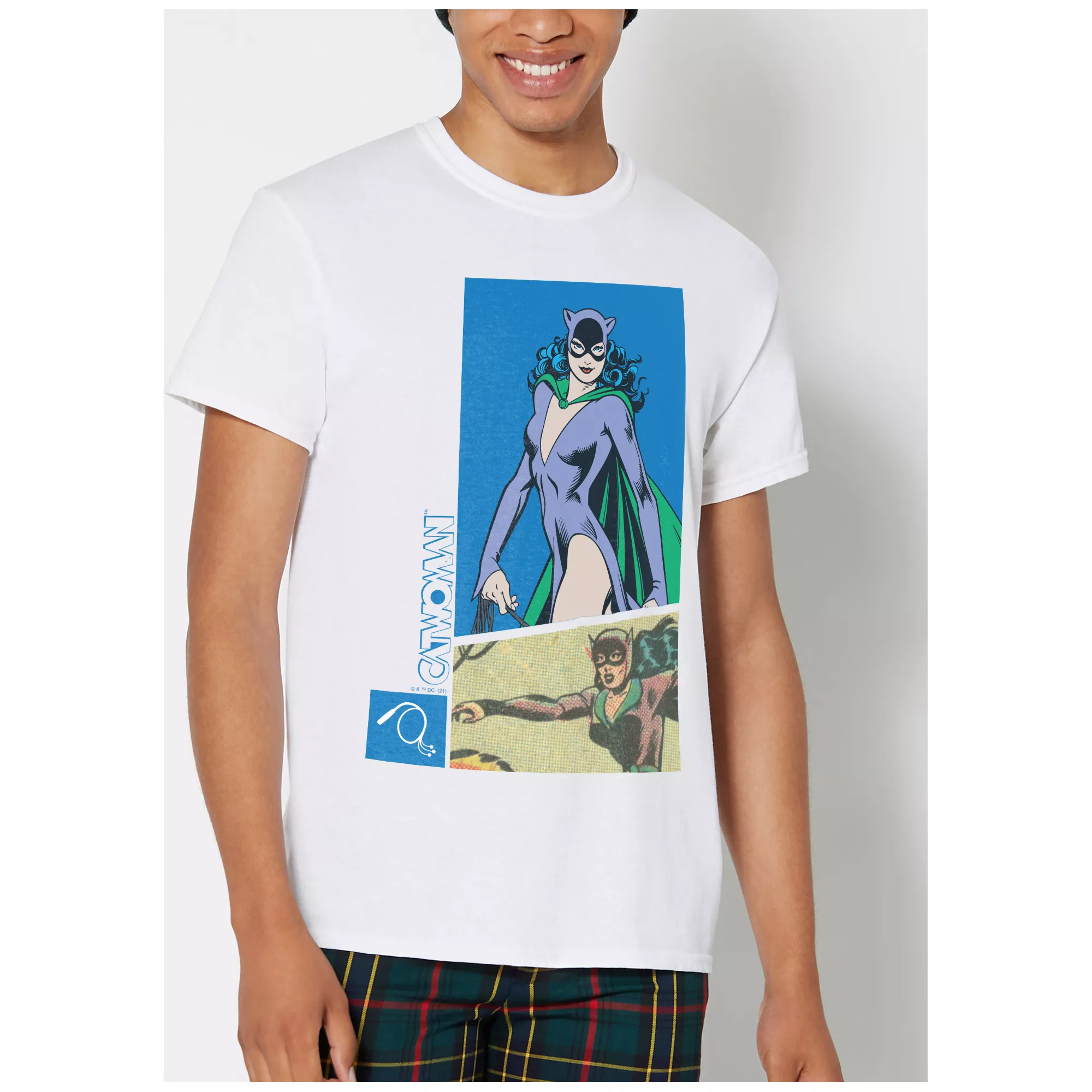 Retro Catwoman T Shirt - DC Comics at Spencer's