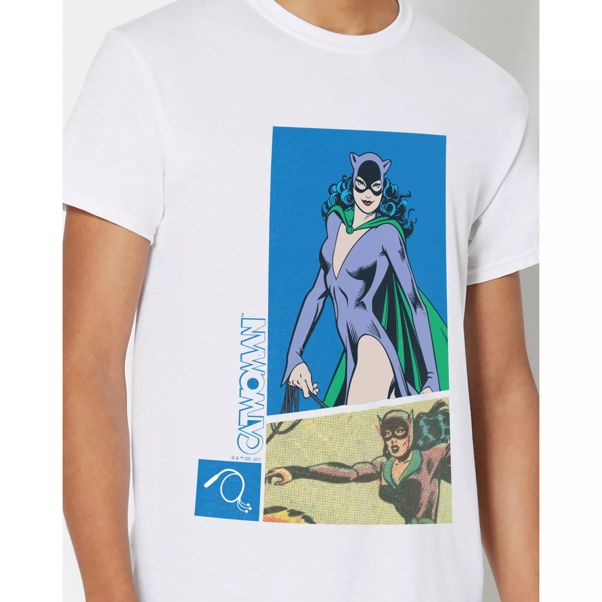 Retro Catwoman T Shirt - DC Comics at Spencer's