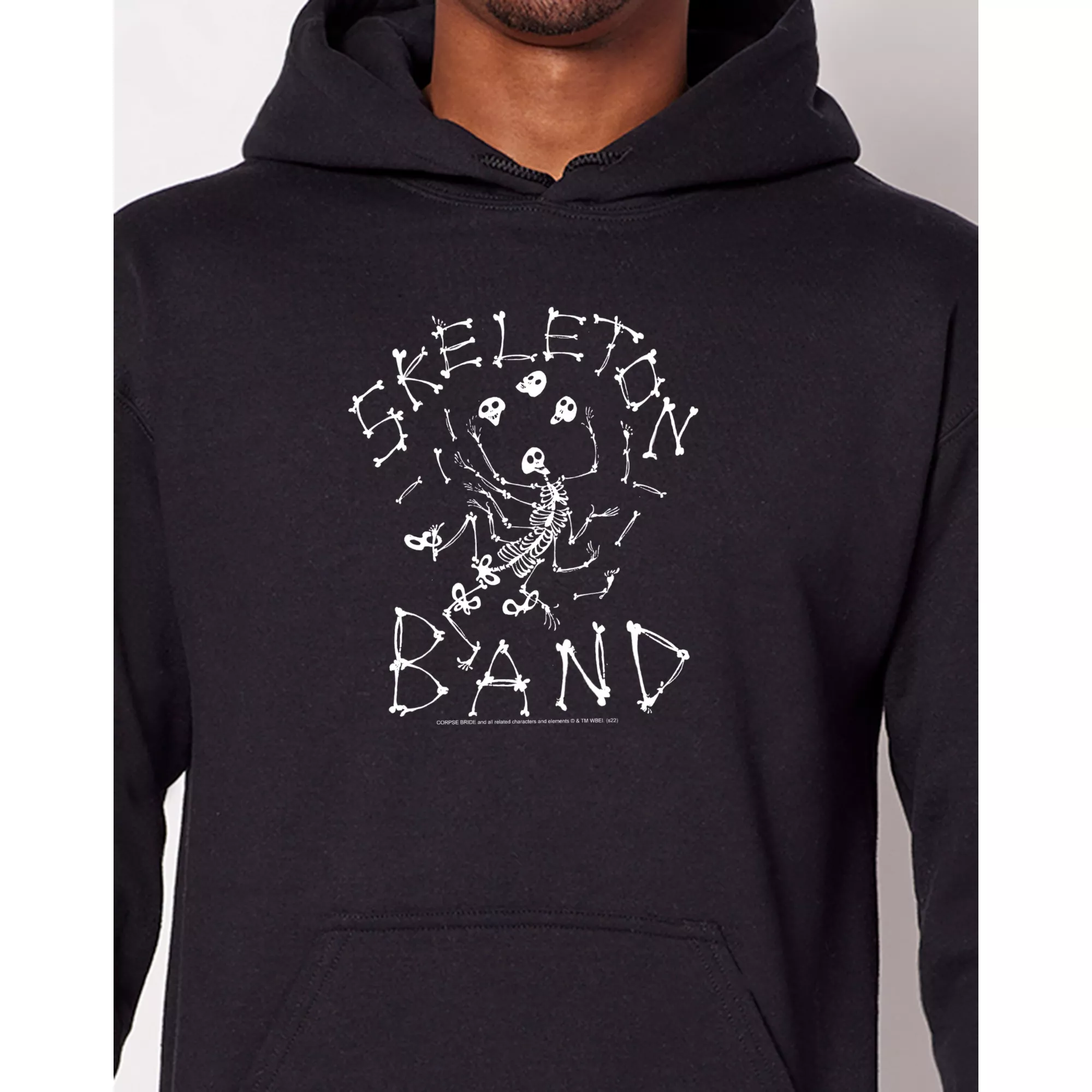Skeleton Band Hoodie - The Corpse Bride at Spencer's