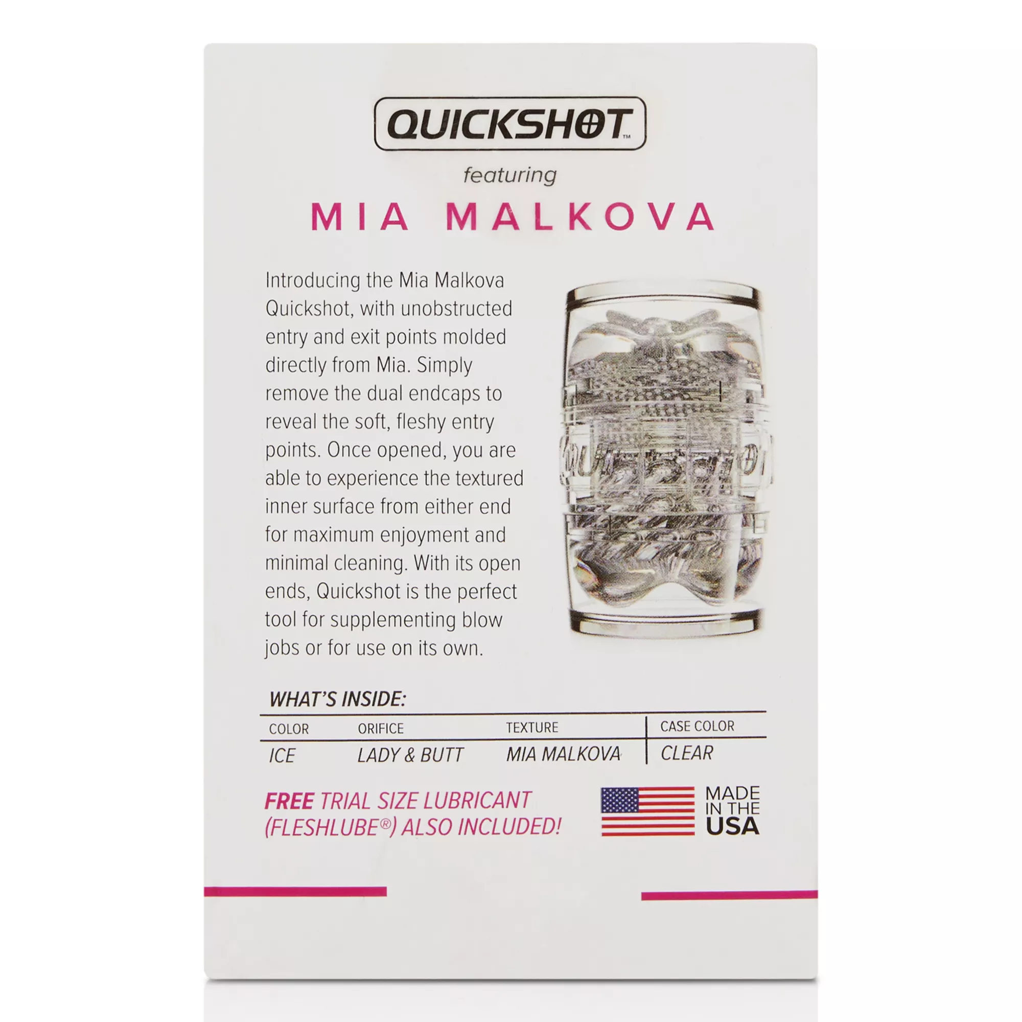 Fleshlight Girls Mia Malkova Quickshot at Spencer's