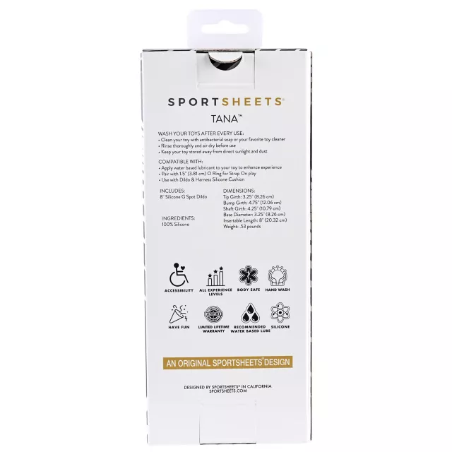 Tana Suction Cup Dildo - 8 Inch at Spencer's