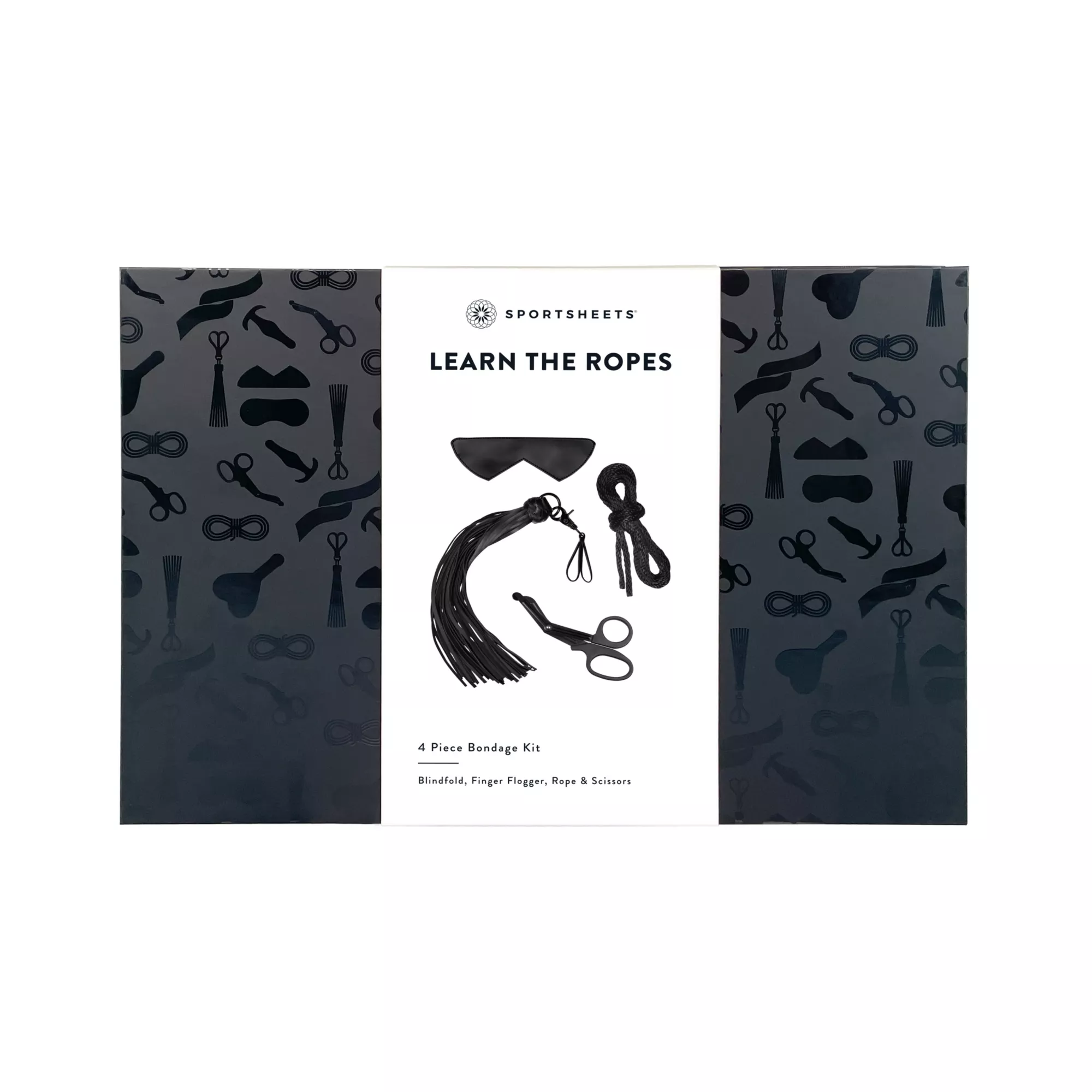 Learn the Ropes 4-Piece Bondage Kit at Spencer's