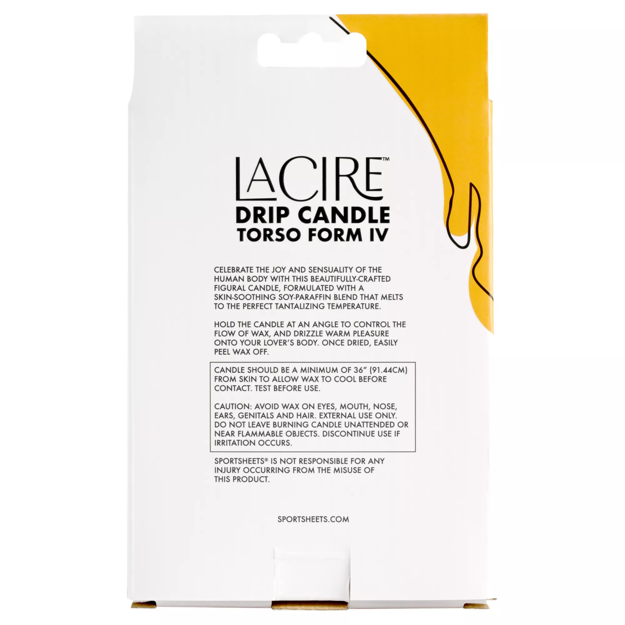 Lacire Drip Candle Torso Form IV at Spencer's