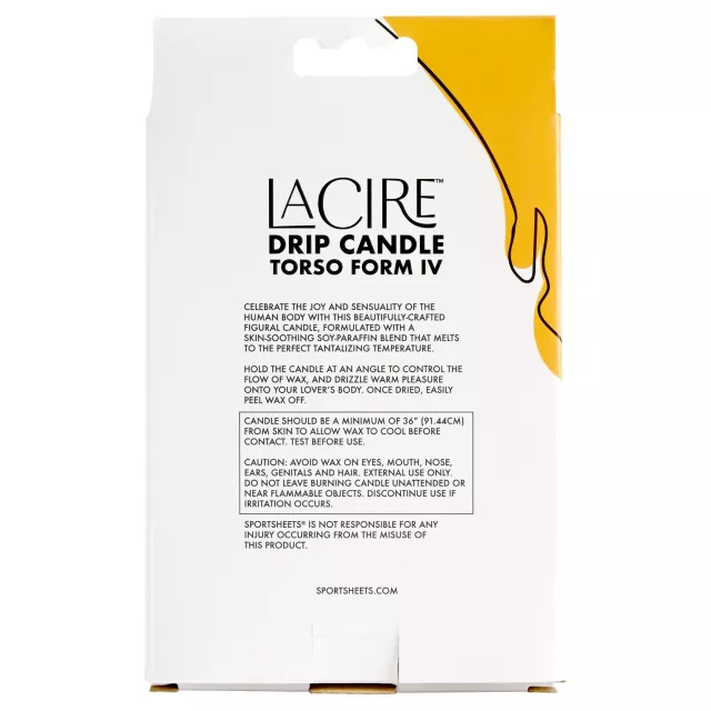Lacire Drip Candle Torso Form IV at Spencer's