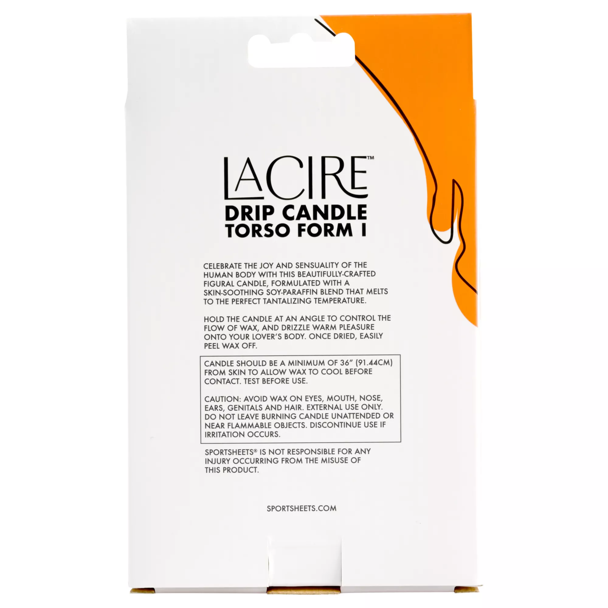 Lacire Drip Candle Torso Form I at Spencer's