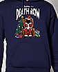 Navy Death Row Records Christmas Hoodie