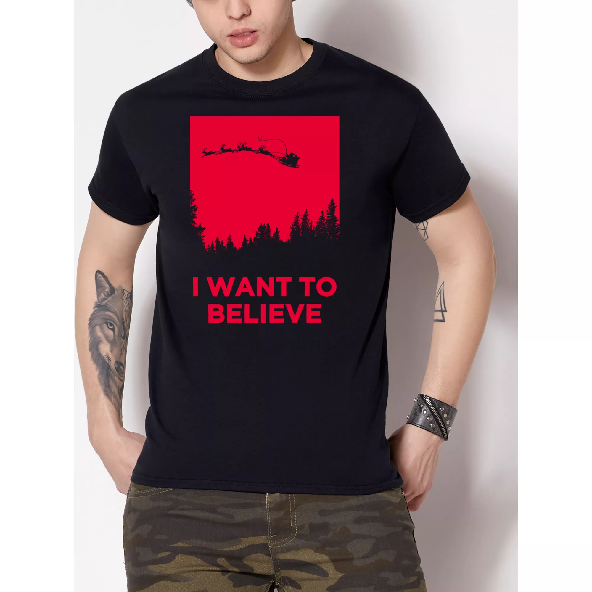 I Want To Believe T Shirt at Spencer's