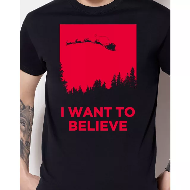 I Want To Believe T Shirt at Spencer's
