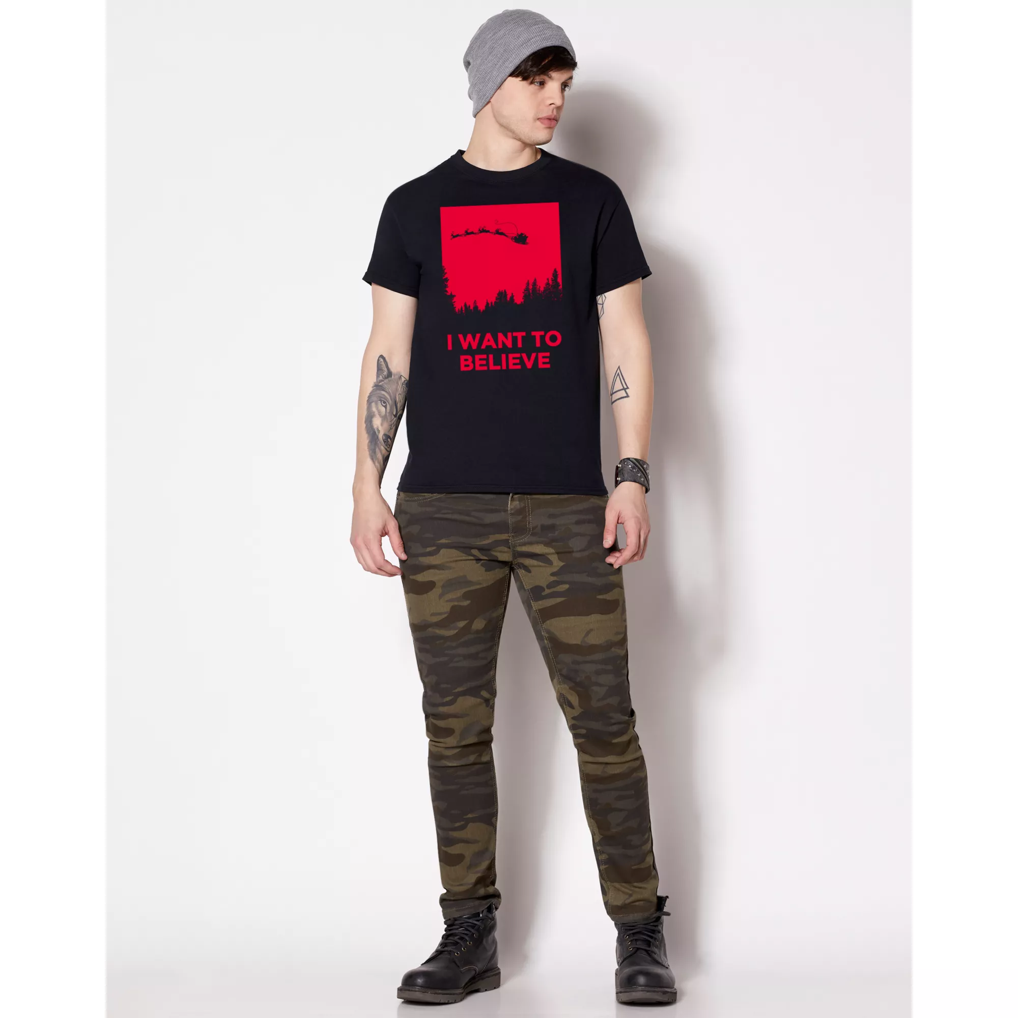 I Want To Believe T Shirt at Spencer's