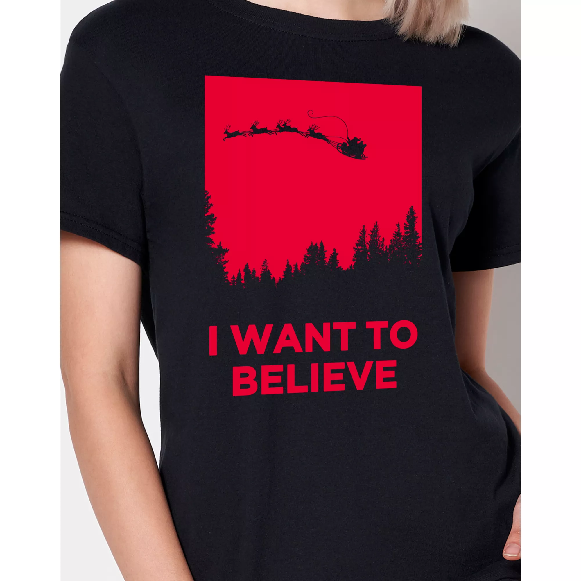 I Want To Believe T Shirt at Spencer's
