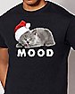 Santa Kitten T Shirt
