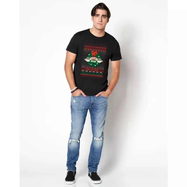 Central Perk Wreath T Shirt - Friends at Spencer's