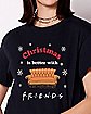 Christmas Is Better With Friends T Shirt - Friends