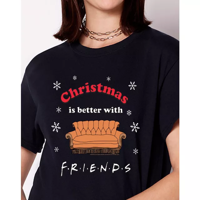 Christmas Is Better With Friends T Shirt - Friends at Spencer's