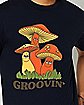 Groovin' Mushrooms T Shirt