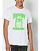 Death Row Records Electric Logo T Shirt
