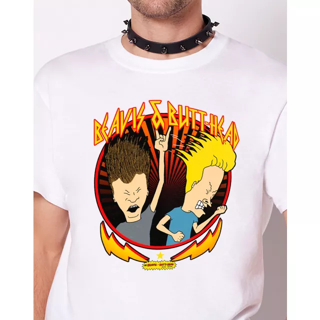 Beavis and Butt-Head Air Guitar T Shirt at Spencer's