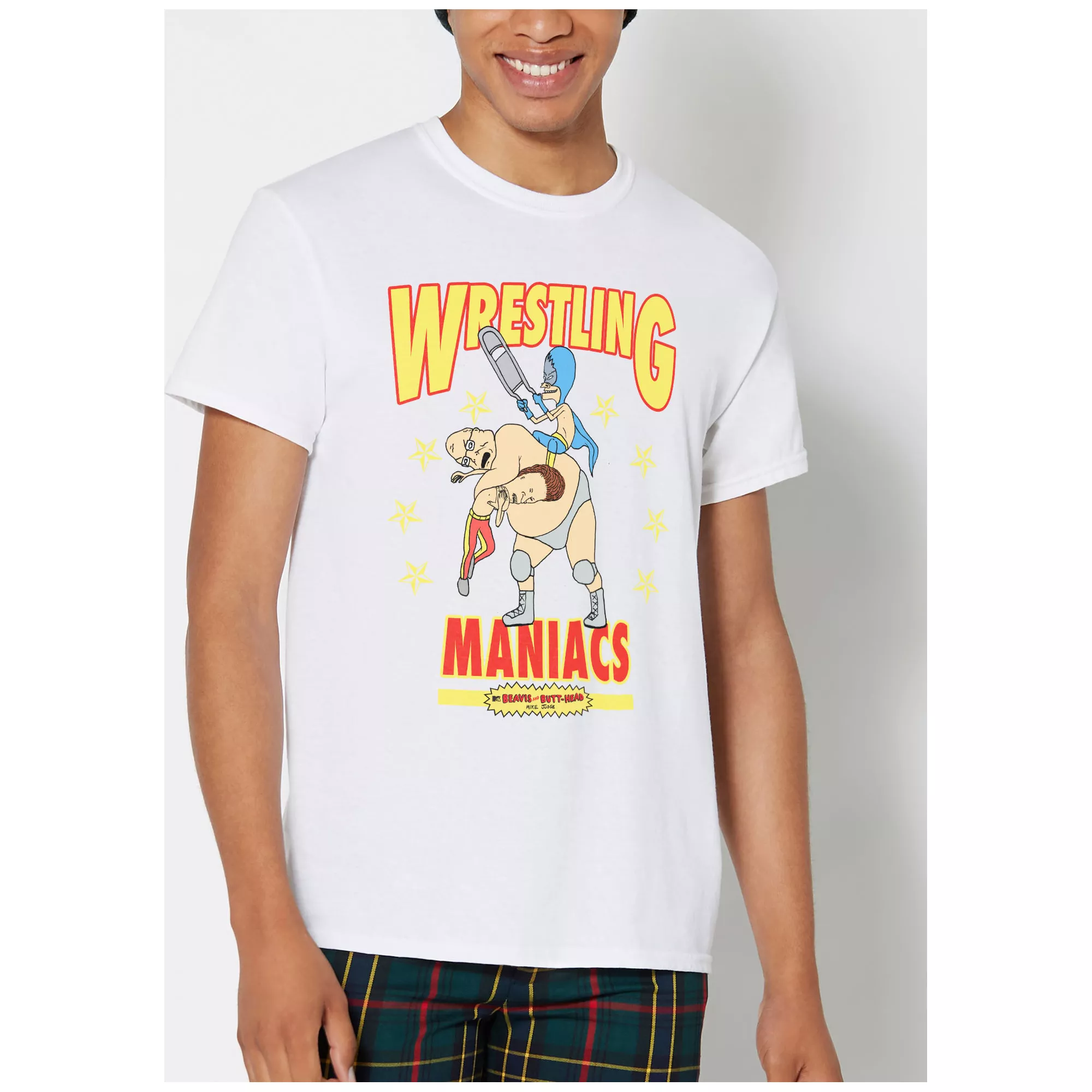 Wrestling Maniacs T Shirt - Beavis and Butt-Head at Spencer's